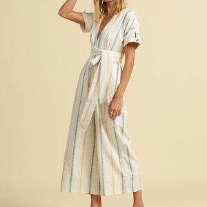 Salty blonde x billabong jumpsuit NWT